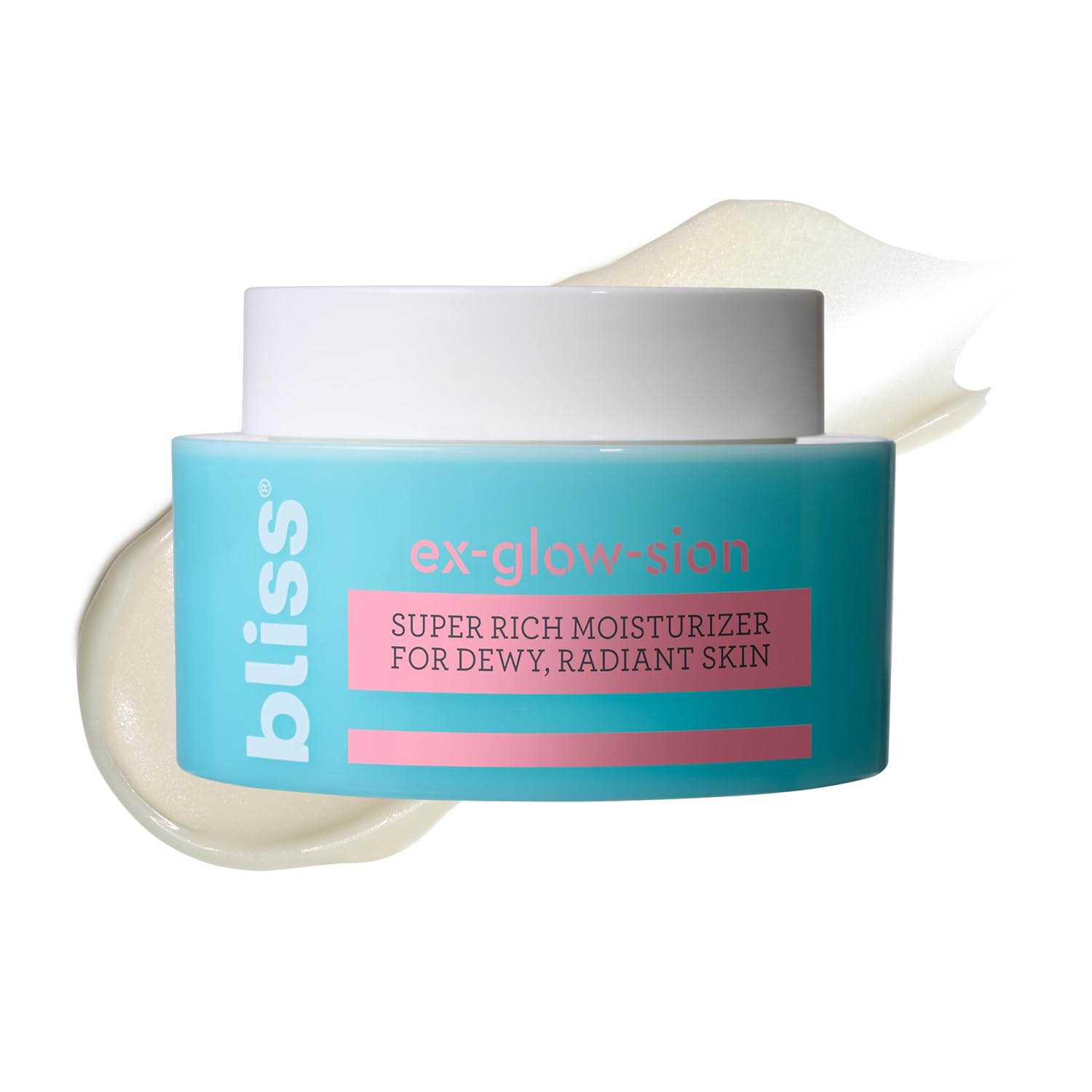Bliss Ex-glow-sion Radiance-Boosting Moisturizer | With Vitamin C, Squalane & Deep Dew Complex | Plumps, Brightens & Softens Dry Skin | Clean, Vegan, 1.7 oz-GlimoraGlow