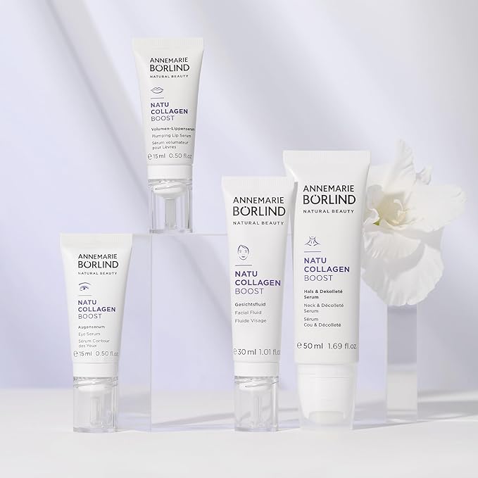 ANNEMARIE BÖRLIND - NATU COLLAGEN Eye Serum - firming, refreshing and radiant eye care, with botanical collagen and plant-based protein, under eye serum, 0.50 Fl. Oz.-GlimoraGlow