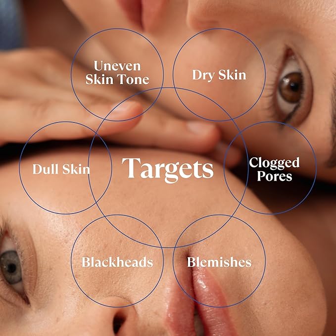 Cure by Toyo | Aqua Gel Gentle Exfoliator | Clear and Softer Skin | Non-Abrasive Face and Body Cleanser | Sensitive Skin | Big Size 8.82oz-GlimoraGlow