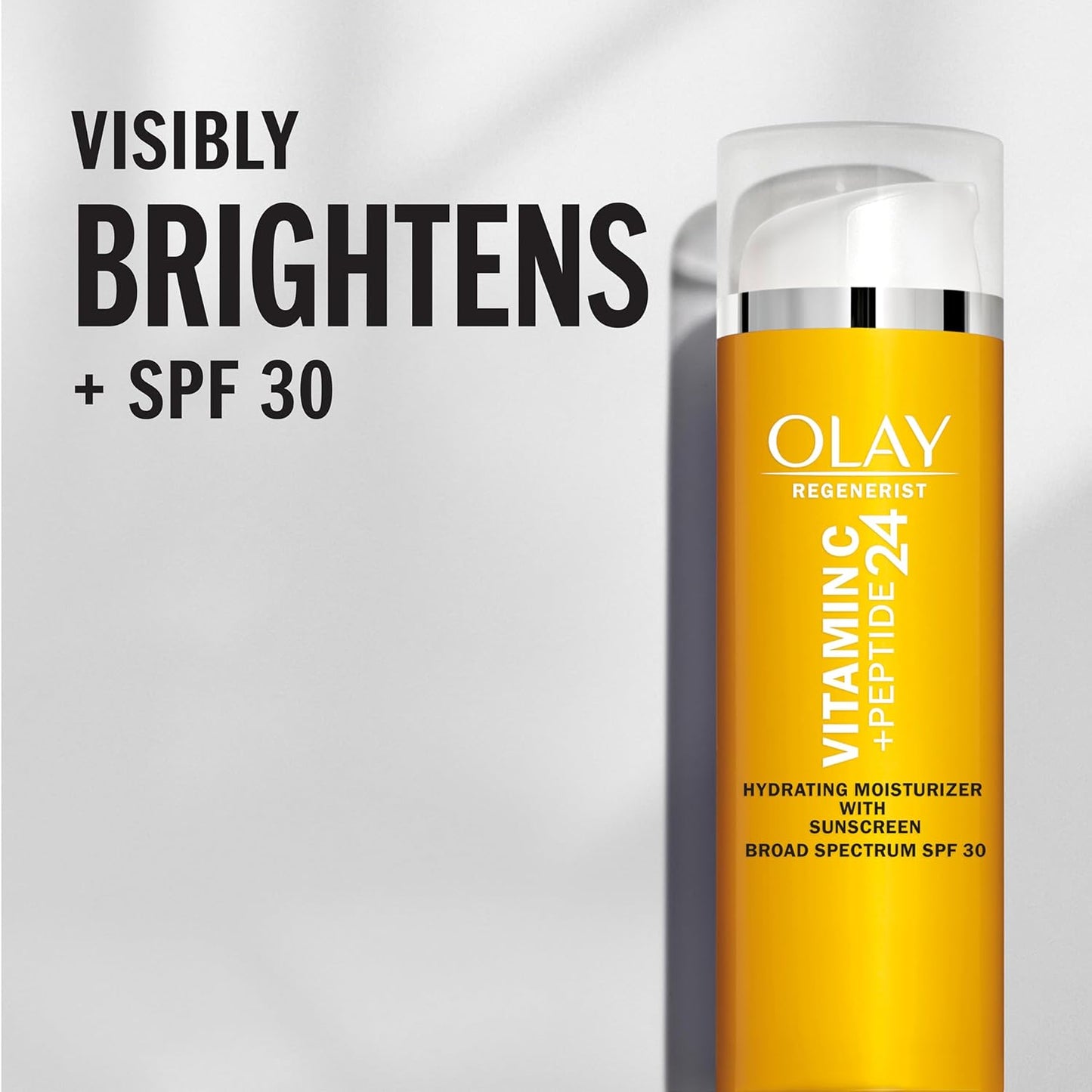 Olay Vitamin C Hydrating moisturizer with sunscreen, SPF 30, 1.7 Oz-GlimoraGlow