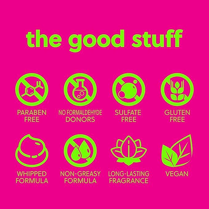 Tree Hut Cherry Rave Whipped Shea Body Butter | Long-lasting Hydration Leaves Skin Feeling Soft & Moisturized | Limited Edition Fall | Nourishing Essential Body Care | 8.4 fl oz.-GlimoraGlow