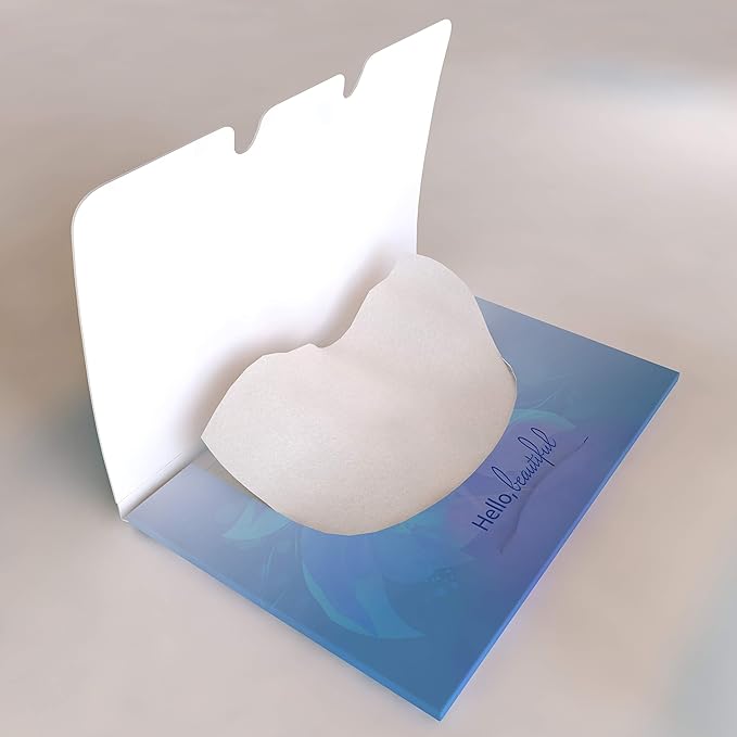 Makeup Blotting Papers 200 Oil Absorbing Paper Sheets for Face (2 Handy Packs of 100) — Face Oil Remover — Oil Blotting Sheets for Face-GlimoraGlow