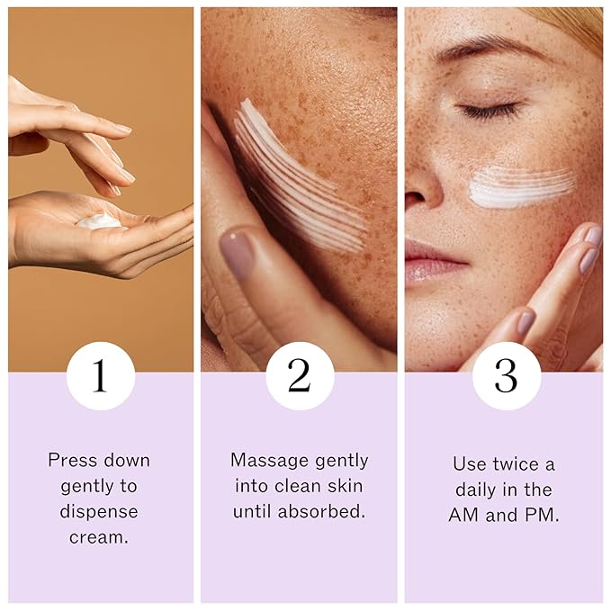 LilyAna Naturals Face and Neck Moisturizer for Women and Men - Moisturizer Face and Neck Cream for Dry Skin and Dark Spot Brightening (Super C, 1.7oz)-GlimoraGlow