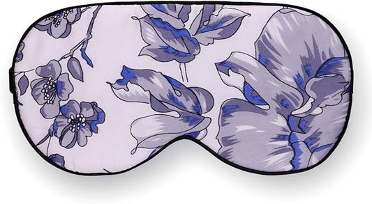 100% Pure Silk Eye Mask Sleep Eye Mask Eye Cover Eyeshade Sleeping Eye Mask Printed Colors (#11)-GlimoraGlow