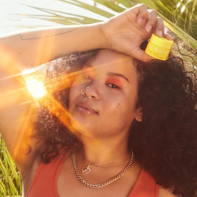 Kinship Brightwave Vitamin C Face + Eye Duo | 10% Vitamin C Serum (1 Fl Oz) | Brightening Eye Cream (0.5 Oz) | Fade Dark Spots | Reduce Fine Lines, Wrinkles, Dark Circles + Puffiness | All Skin Types-GlimoraGlow