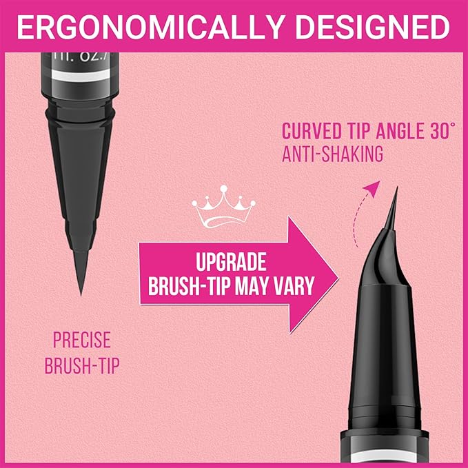 iMethod Eyebrow Pen - Eyebrow Pencil Magical 2-in-1 Eye Brow Pencils for Women with 4-Fork-Tip & Precise Brush-Tip for Natural Hair-Like Brows, Last All-Day, with Eyebrow Spoolie Brush, Brown-GlimoraGlow