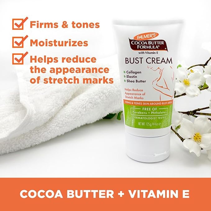 Palmer's Cocoa Butter Formula Bust Cream 4.40 oz-GlimoraGlow