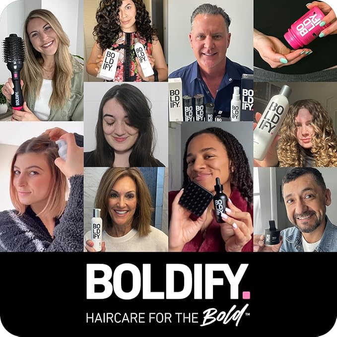 BOLDIFY Dual-Ended Hairline Powder Brush - Precision Makeup Brush Set with Sponge Tip for Seamless Blending - Ideal as a Concealer Brush, Hair Contour Brush, and Root Touch Up-GlimoraGlow