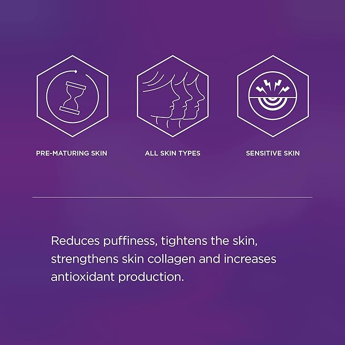 Hey Honey Open Your Eyes Lifting Eye Serum | Under Eye Cream for Dark Circles & Puffiness | Around The Eyes Hydration | Suitable For Sensitive Aging Skin | Delivers A Bright Rested look | 0.5 oz.-GlimoraGlow