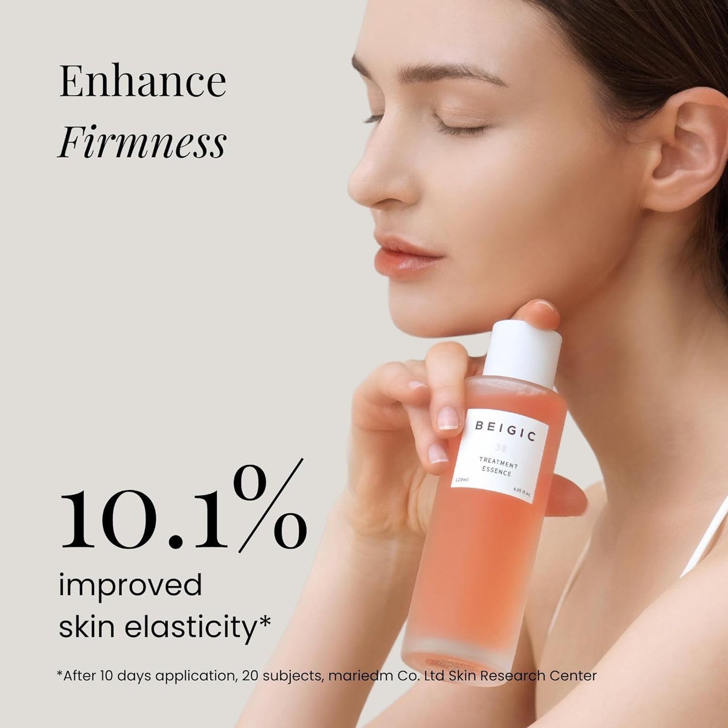 BEIGIC Treatment Essence - Hydrating Face Essence for Radiance & Smooth Skin Texture with Vegan Peptides & Niacinamide for Glass Skin (4.05 Fl. Oz)-GlimoraGlow