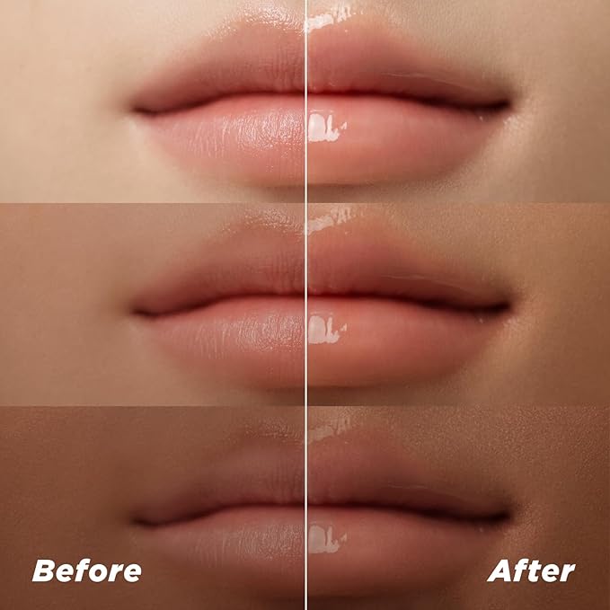 ITY Gel Lip Balm for Lip Repair - 4 Natural Extracts, Reducing Fine Lines, Hydrating, and Enhancing Glossiness - Versatile Use for Daily Care, Nighttime Repair, and Makeup Priming-GlimoraGlow