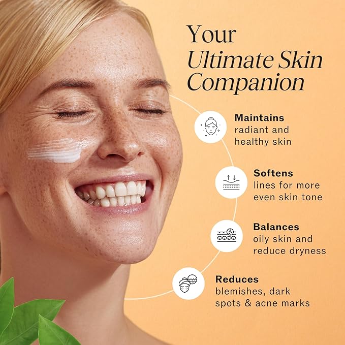 LilyAna Naturals Face and Neck Moisturizer for Women and Men - Moisturizer Face and Neck Cream for Dry Skin and Dark Spot Brightening (Super C, 1.7oz)-GlimoraGlow