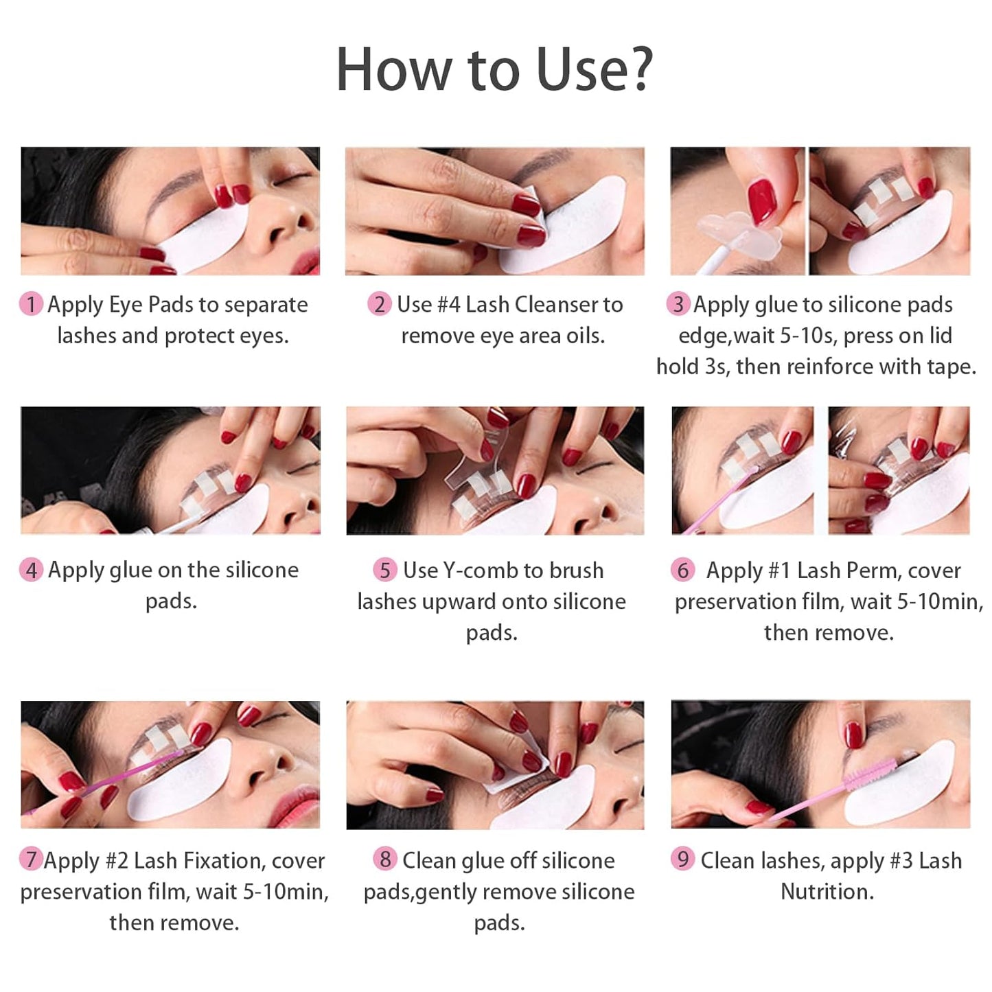 Professional Lash Lift Kit, Eyelash Perm Kit & EyeLash Extension Kit, Easy for Beginner DIY, Includes Lash Perm and Accessories, Suitable for Salon & Home Use-GlimoraGlow