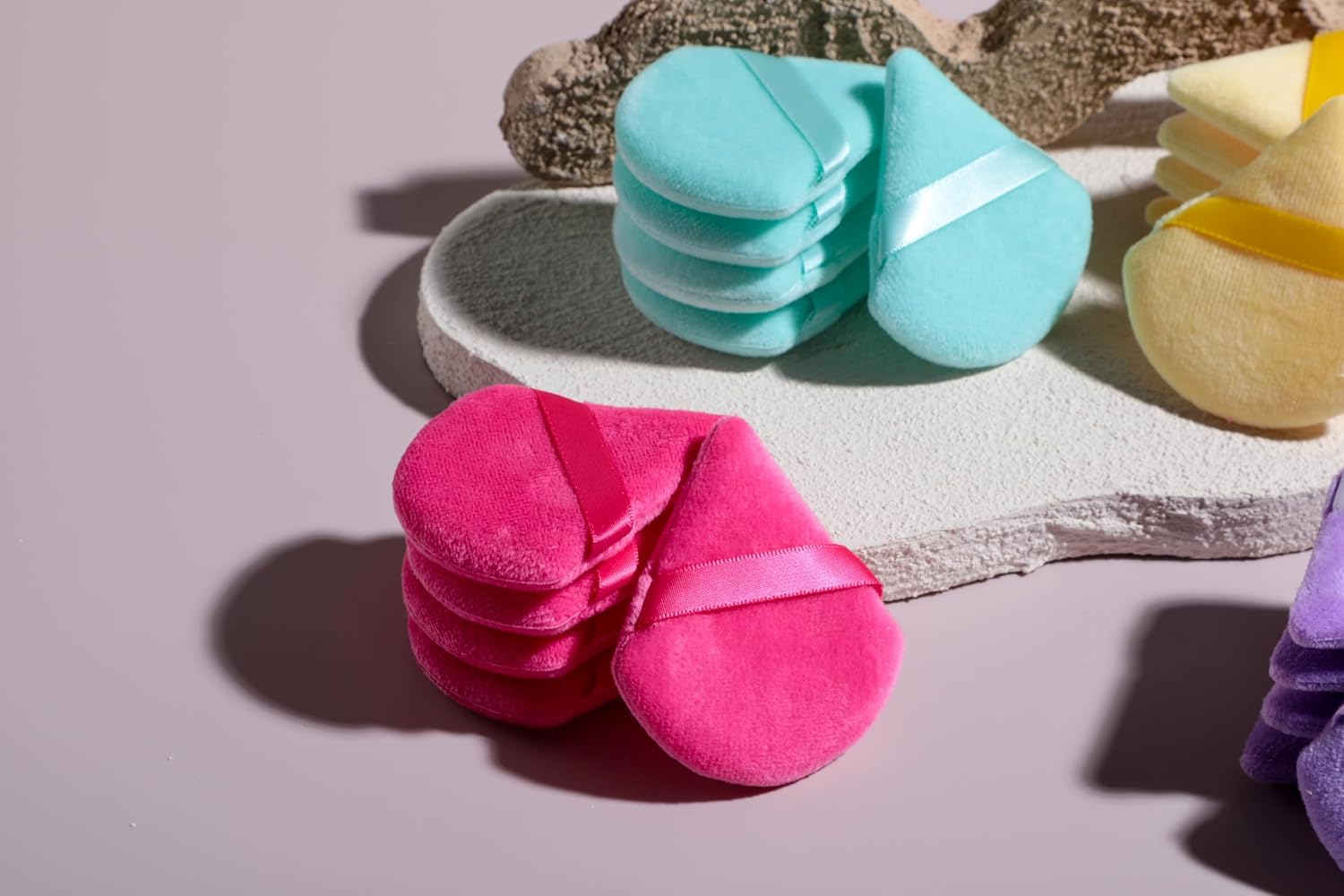 BS-MALL Makeup Sponge Set 20 Pcs – Premium Portable Super Soft Triangle Puff for Flawless Makeup Application,Beauty Cosmetic Applicators For Daily Use (Multicolored)-GlimoraGlow