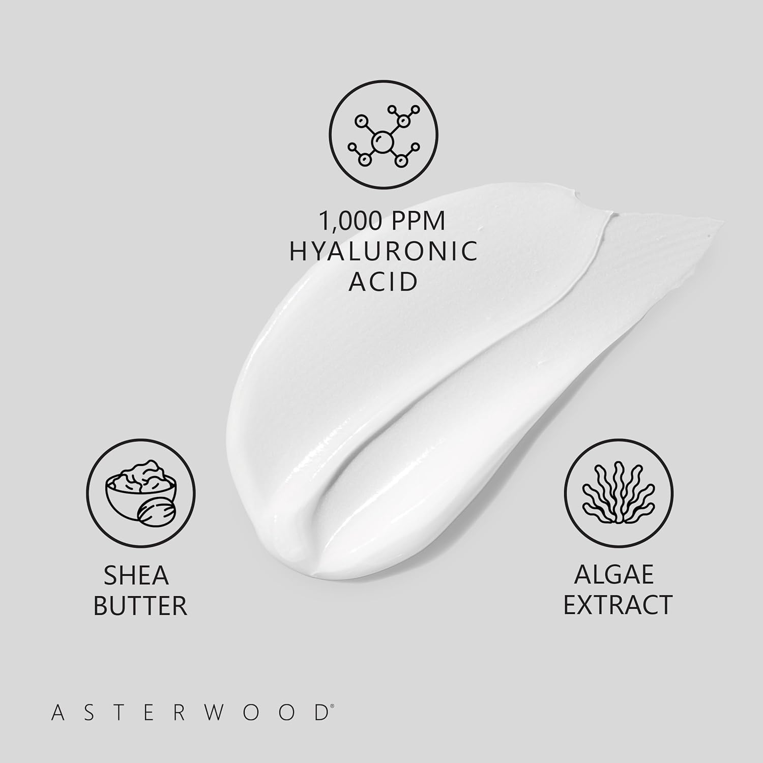 Asterwood Hyaluronic Acid Moisturizer - Anti-Aging, Wrinkle Reducing, Moisturizing, Hydrating - Fragrance-Free, Non-Comedogenic - 1.7 Fl Oz-GlimoraGlow