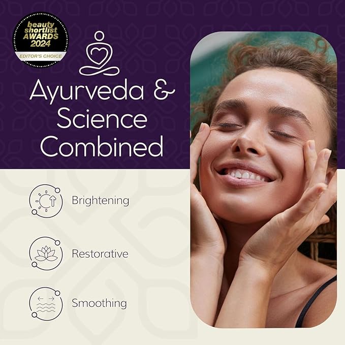 LUVIH Absolute Radiance Brightening Serum – Ayurvedic Dark Spot Corrector & Glow Serum for Women & Men – Nourishing Treatment for Dullness, Uneven Skin Tone & Sun-Stressed Skin – 30 mL-GlimoraGlow