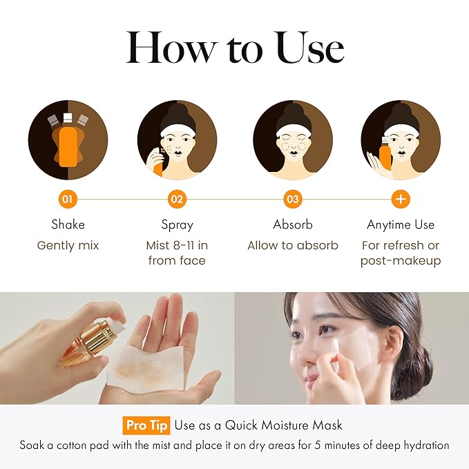 MASTINA Mastic Face Spray (1.69fl oz) Facial Mist for Natural Glow, Hydrating Formula for Dry Skin, On-the-Go Portable Korean Skin Care, Travel Summer Essentials. Mastic Gum.-GlimoraGlow