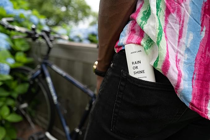 RAIN OR SHINE Anti Aging Face Sunscreen SPF 50 for Clear Skin w/Green Tea, Hyaluronic Acid, Vitamin E Oil, Ginseng Extract, Licorice Root, SPF Moisturizer for Face & Body Cream 2.03 Oz, Unscented, 2Pk-GlimoraGlow