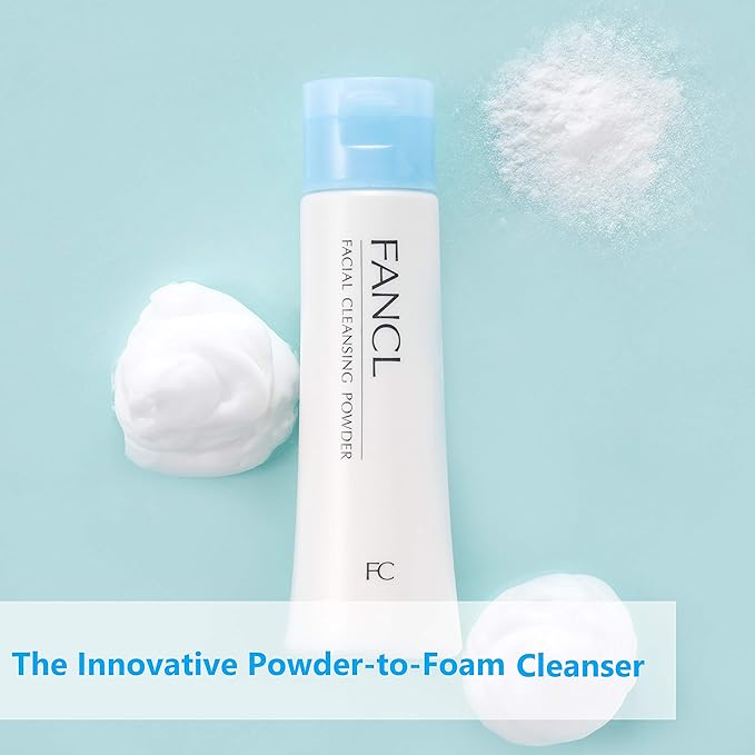 FANCL Facial Cleansing Powder & Foaming Net Set-GlimoraGlow