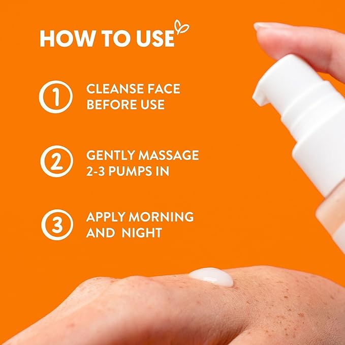 By Nature Vitamin C + Collagen Face Serum - Restore and Energize Tired Skin with Brightening Vitamin C, Plumping Collagen, Plus Texture Enhancing Turmeric - Premium Skin Care Serum for Face - 3fl. oz.-GlimoraGlow