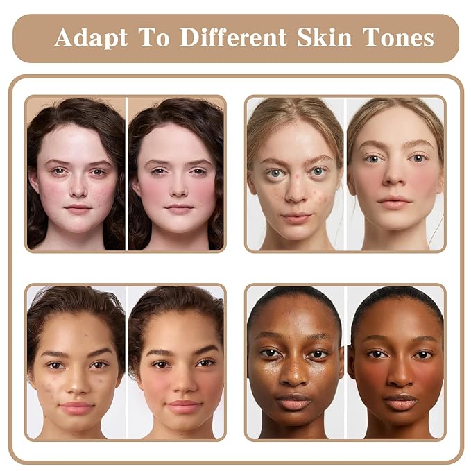 12 Colors Color Correcting Concealer Foundation Palette, Cream Blush and Concealer Palette, Long Wearing Smudge Proof Blendable Matte Finish Blush Powder Highlighter Cream Contour Palette Makeup (02)-GlimoraGlow