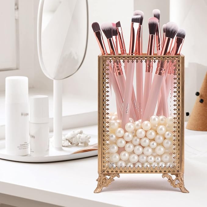 MSQ Eye Makeup Brushes Set with Soft Synthetic Hairs & Real Wood Handle for Eyeshadow, Eyebrow, Eyeliner, Blending (Pink), 12pcs-GlimoraGlow