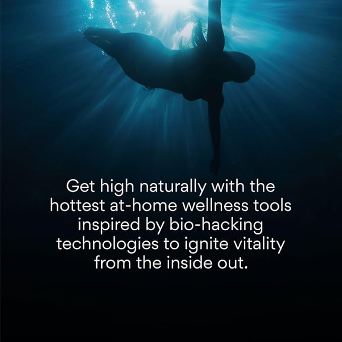 HigherDOSE Light-Activated GLOW SERUM - Anti Aging Face Serum to Plump, Hydrate & Smooth Fine Lines - Made with Vitamin C, Copper Peptides & Hyaluronic Acid - Boosts Benefits of Red Light (1 oz)-GlimoraGlow