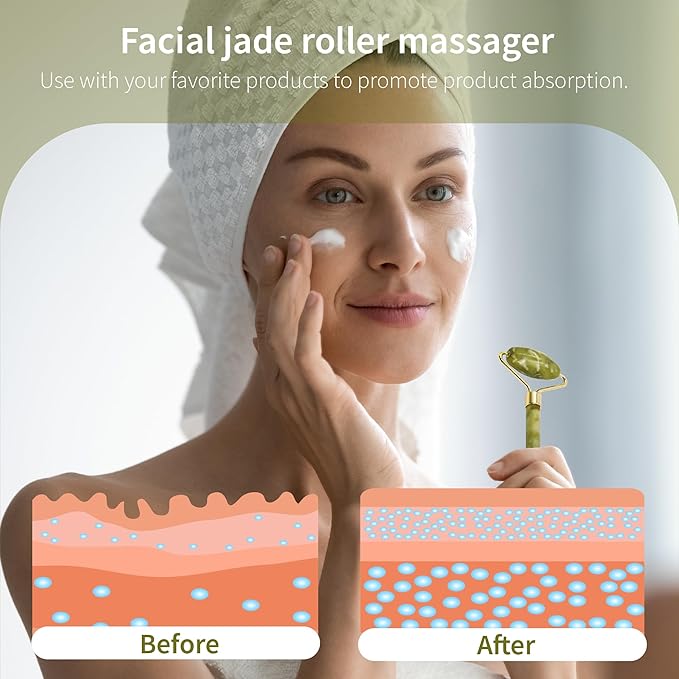 Ice Roller Face Cube Mold Face Ice Pack Beauty Skin Care Tool Facial Ice Roller for Face Gua Sha and Eyes Cube Massager (Z-Dark Green)-GlimoraGlow