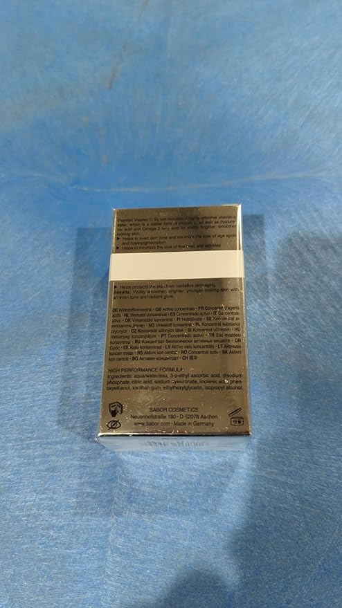 DOCTOR BABOR Lifting RX Comfort Vitamin C Serum, Infused with Hyaluronic Acid to Hydrate & Plump, Even Skin Tone, Reduces Fine Lines & Wrinkles, 20 ml-GlimoraGlow