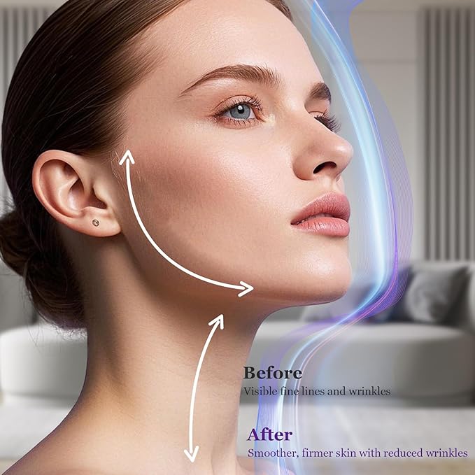 Retinol Cream for Face, Neck Creams for Tightening and Firming, Anti Aging Face Moisturizer for Face, Day & Night Moisturizing with Collagen, Hyaluronic Acid for Sagging Skin, Wrinkle, 1.7 Fl OZ-GlimoraGlow