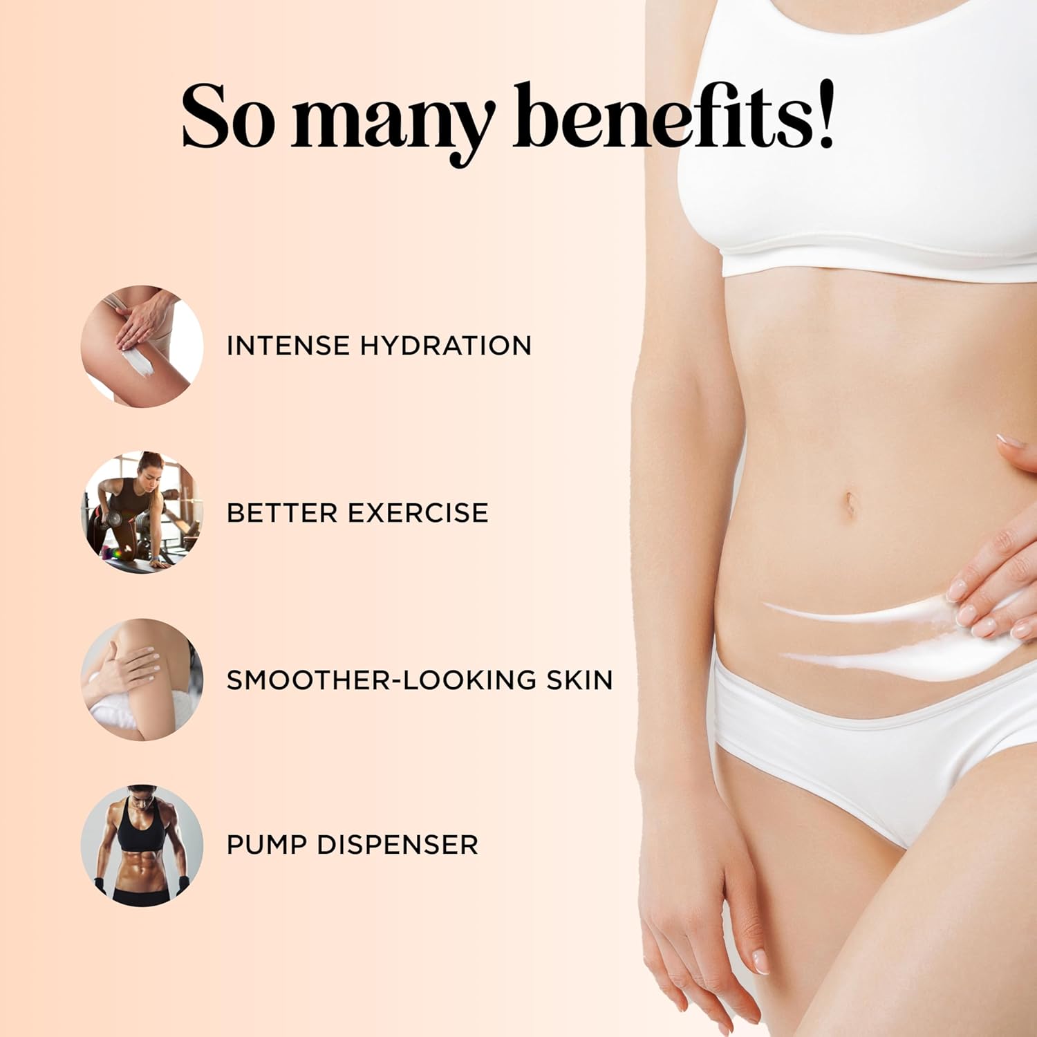 Hot Cream Sweat Enhancer - Premium Body Sculpting Sweat Cream with Invigorating Botanical Extracts - Extra Strength Cellulite Cream for Thighs Belly and Bum with Firming Body Oils (12 Fl Oz)-GlimoraGlow