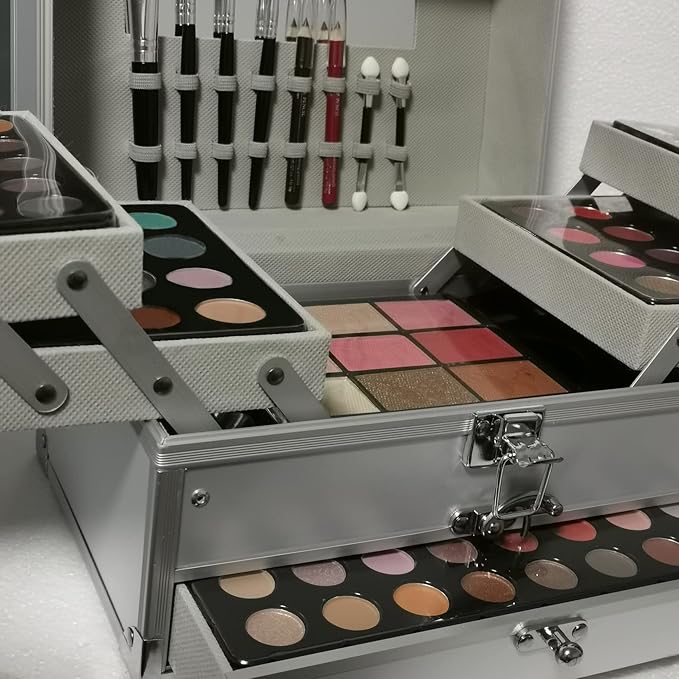 118 Colors Makeup Kit All-in-one Makeup Set, Cosmetic-Gift for Women -Include Makeup Brush Set, Eyeshadow Palette, Brow Powder, Eyebrow Pencil, Lip brush -(Multicolor 101)-GlimoraGlow