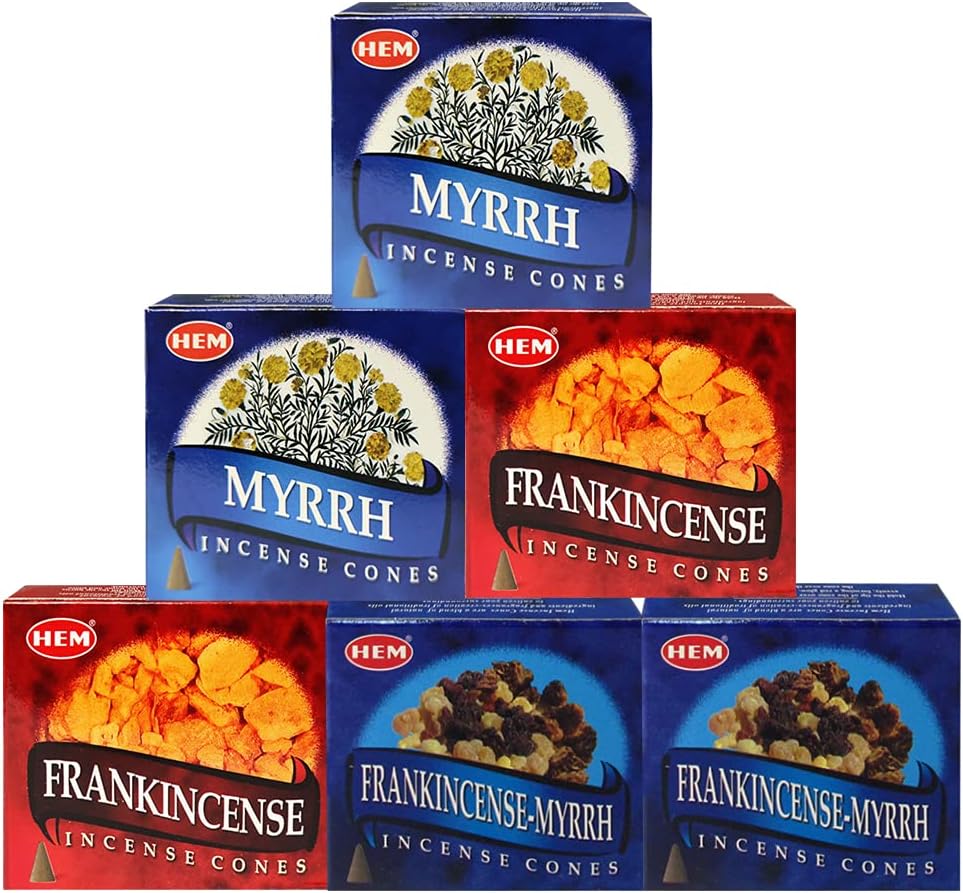 Incense Cones & Holder Bundle Variety Pack from Hem Trumiri Insense Inscents Insencents Insence-GlimoraGlow