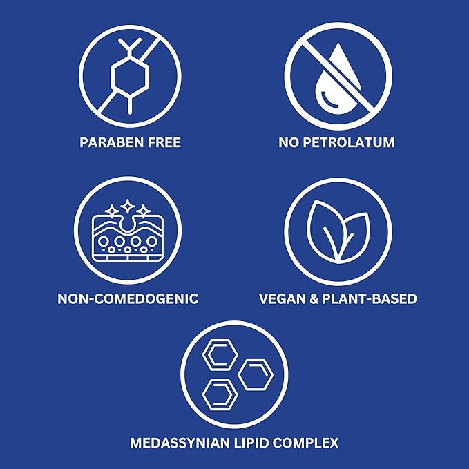 Trilipiderm All-Body Moisture Retention Crème Broad Spectrum SPF 30 with Vitamin D – 2-PACK of Travel-Size 3 Ounce Tubes – Plant-Based All-Day Hydration, Sunscreen for Body and Face-GlimoraGlow