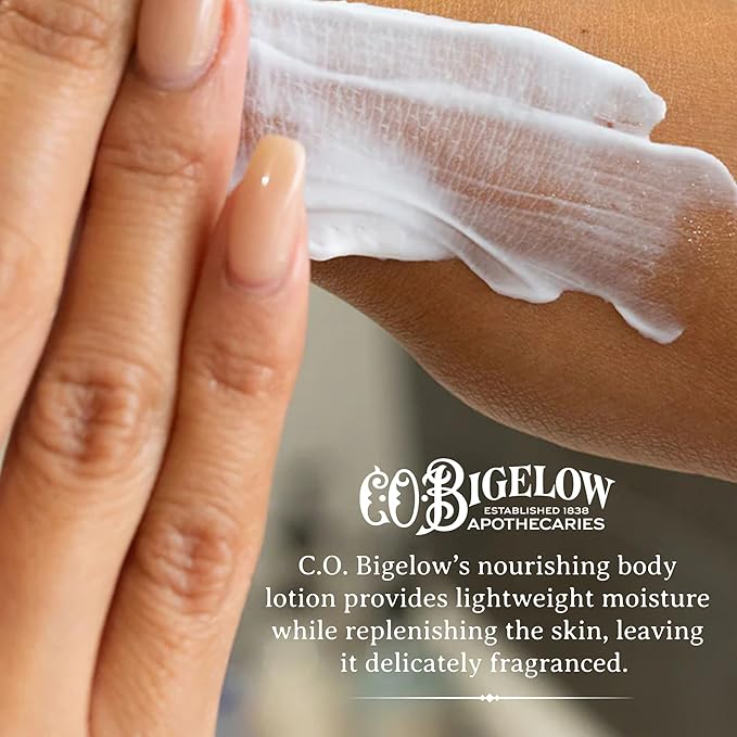 C.O. Bigelow Iconic Collection Vetiver Body Lotion, Scented Body Cream with Grapeseed Oil and Shea Butter, 10.5 fl oz-GlimoraGlow