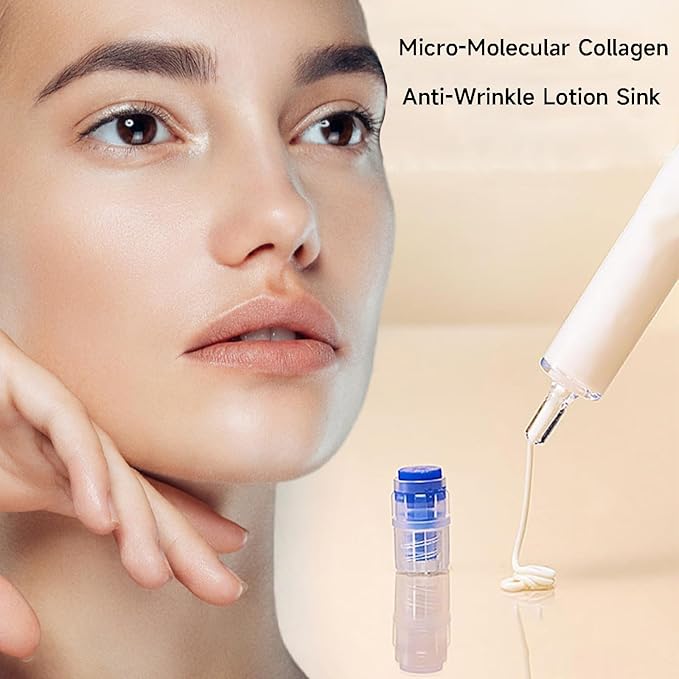 Polypeptide Collagen Elastic Essence Cream - Xianjina Anti-Wrinkle Firming Face Lotion for Women with Micro-Molecular Peptides (2PC)-GlimoraGlow