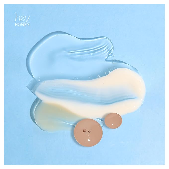 Hey Honey Skincare Be Clear - Acne Spot Treatment Overnight, Pimple Drying Lotion, Use Over Zits Whitehead & Blemishes 1 OZ-GlimoraGlow