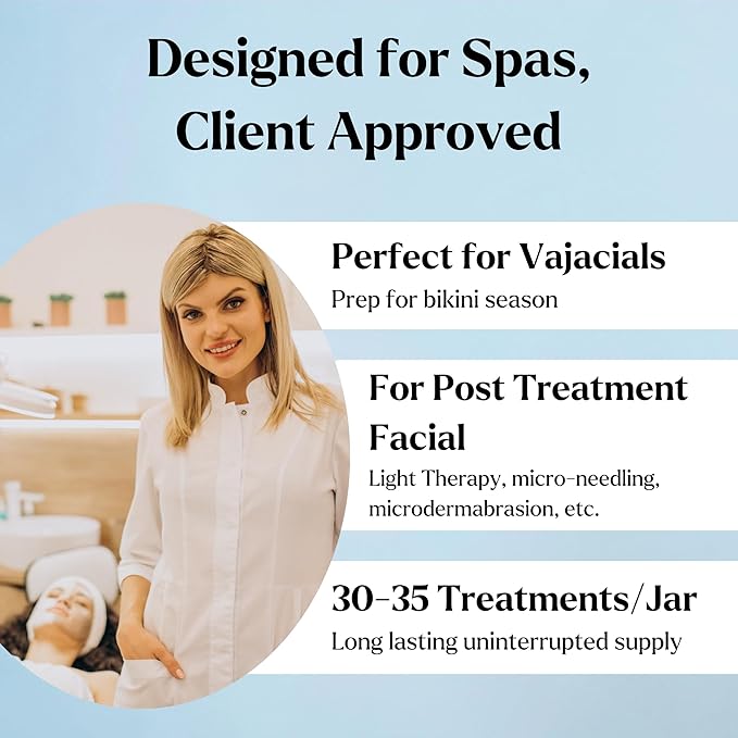 Jelly Face Mask for Facials - Hyaluronic Acid Hydrating, Brightening & Nourishing Jelly Mask with Free Jade Roller & Spatula | Professional Hydrojelly Masks | Vajacial Jelly Mask Powder | 23 Oz Jar-GlimoraGlow