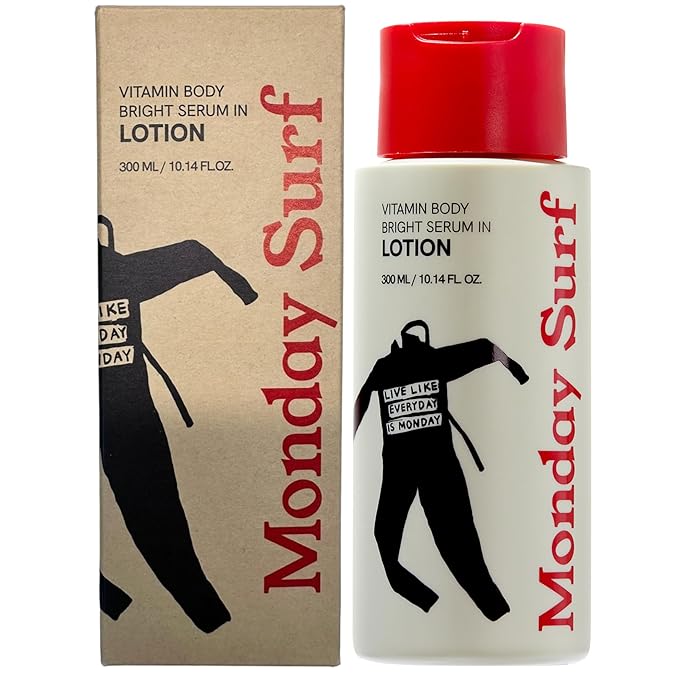 Vitamin Body Lotion-Vanilla Woods Scent, Glow Skin, Korean Body Lotion, 24-Hour Moisture Skin Care, Niacinamide, Vitamin C, Vegan, for Women & Men 10.14 Fl Oz-GlimoraGlow