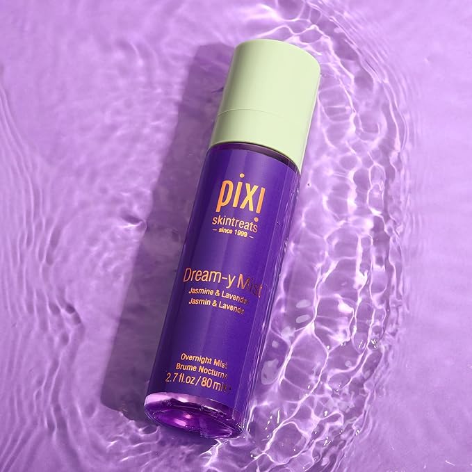 Pixi Beauty Dream-y Mist | Elixir Facial Mist | Help Hydrate & Preserve Skin with Jasmine, Lavender, Chamomile, 80ml-GlimoraGlow