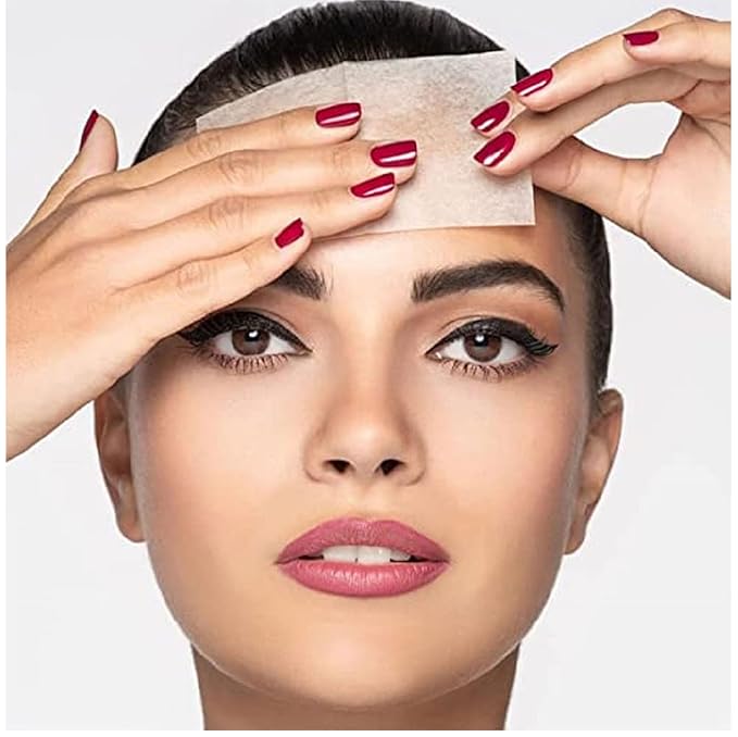 ARTDECO Oil Control Paper - Oil-Absorbing Blotting Paper - Gives Your Complexion a Matte Finish - Refill Pack with 100 Sheets - For Makeup - For Oily Skin - Easy Take Out Design - Face Wash - 100pcs-GlimoraGlow
