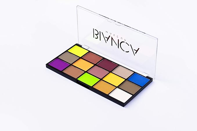 15 Colors Eyeshadow Palette | Versatile Range for Unlimited Eye Looks. (Neon)-GlimoraGlow