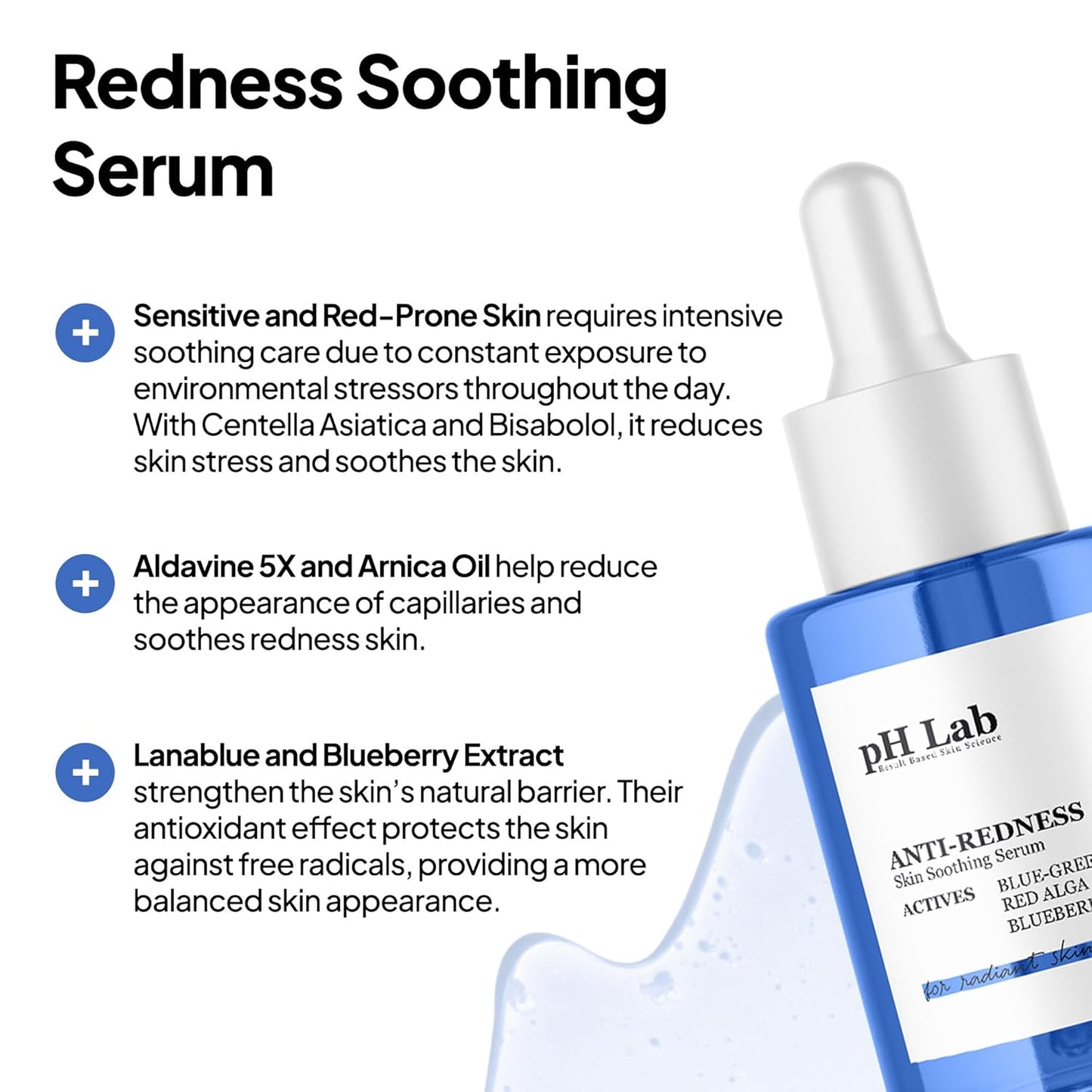 Anti Redness Serum, Reduces Capillary Cracks Appearance, Evens Skin Tone, Skin Soothing and Redness Reform Serum, 1.01 Fl Oz (Pack of 2)-GlimoraGlow