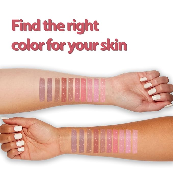 10 Pack Tinted Lip Balm With Glitter Powder Stocking Stuffers Tinted Chapstick - Moisturizing Lip Balm with Shimmer - Lipstick Set - Assorted Colors and Favors-GlimoraGlow