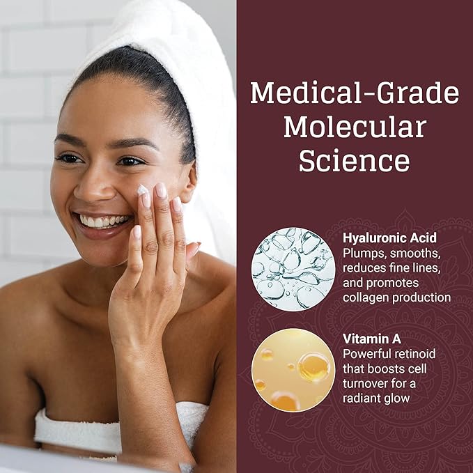 AVYA Night Moisturizer (1.7oz) - Advanced Ayurvedic Skincare/Retinol Cream with Antioxidants/Reduces Fine Lines and Wrinkles-GlimoraGlow