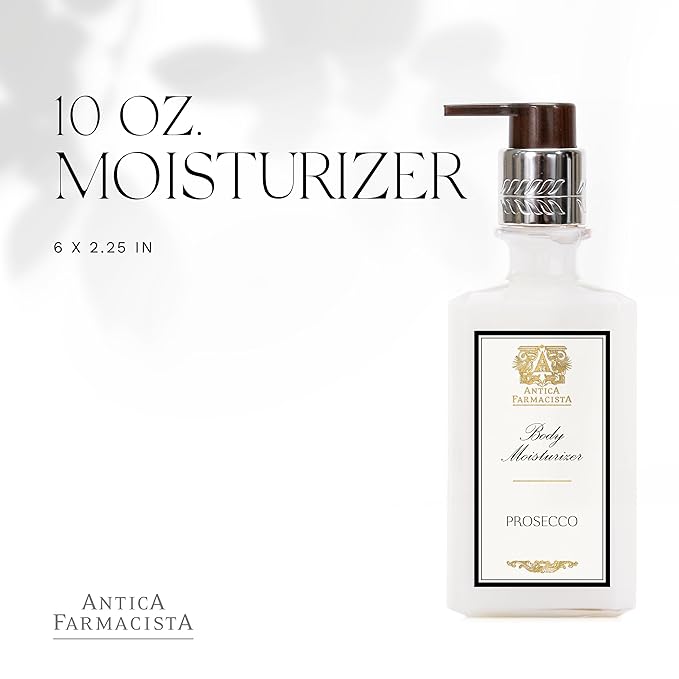 Antica Farmacista Body Moisturizer - Moisturizing Scented Lotion - Premium Body Moisturizer - Luxury Gift for Women & Men - Hand & Skin Hydration - Prosecco, 10 Fl Oz-GlimoraGlow