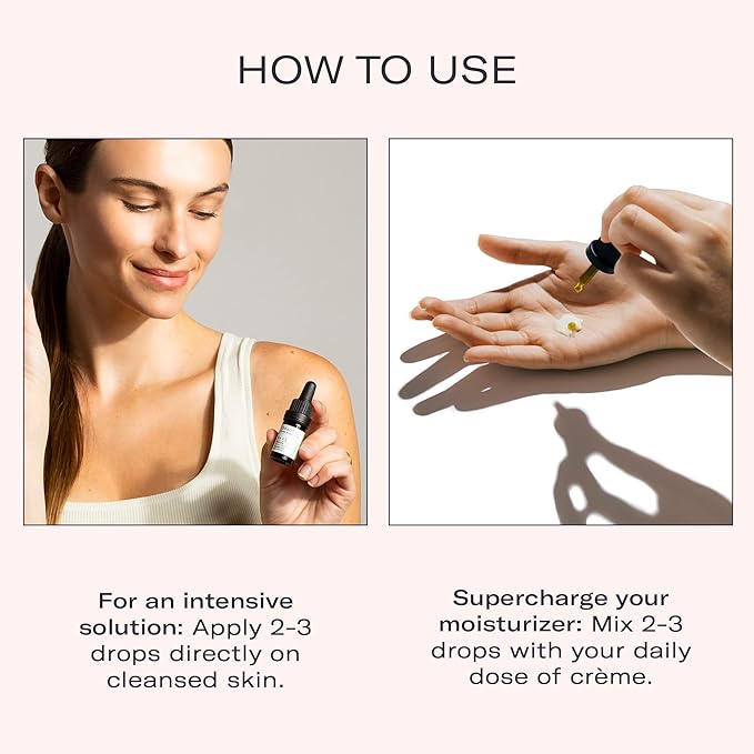 ODACITE Anti Aging Serum Concentrate with Buriti Oil, Vitamin C, Beta-Carotene - 0.17 fl. oz-GlimoraGlow