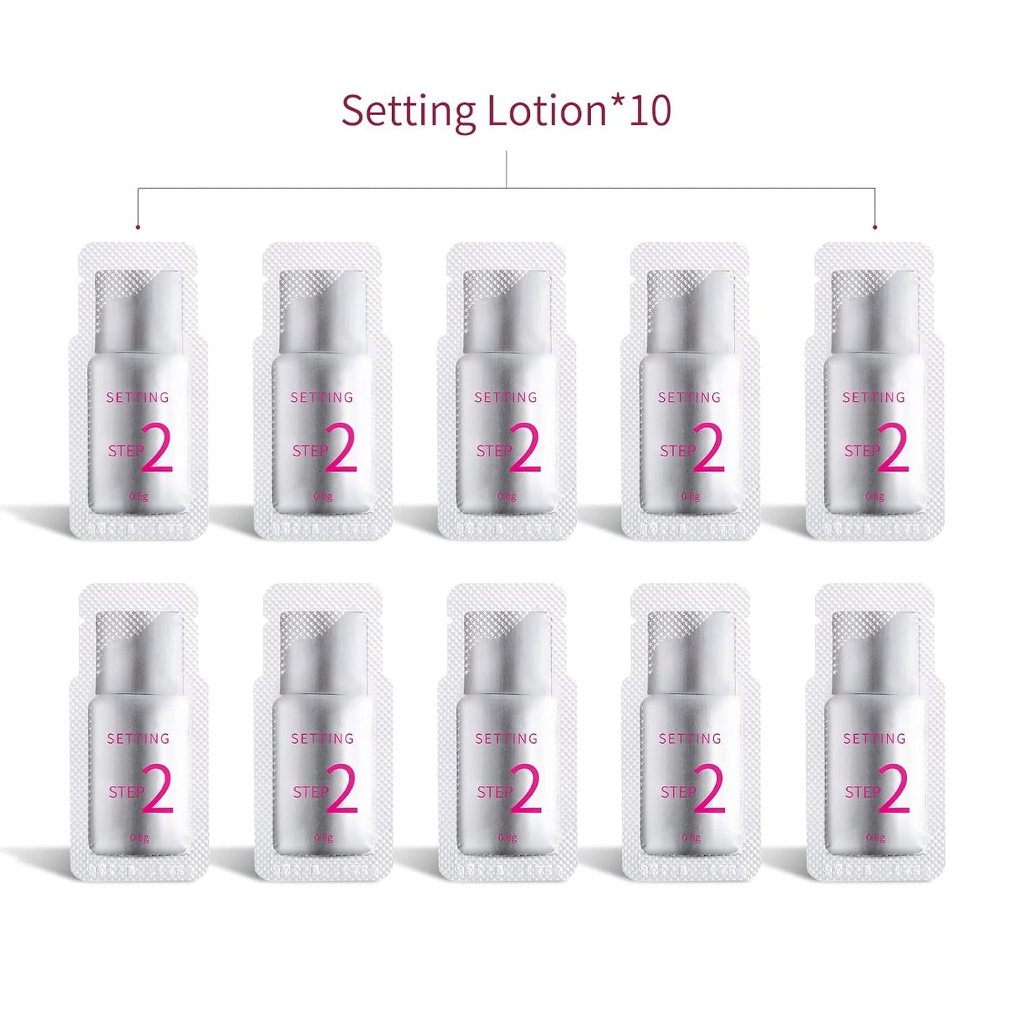 2024 Upgraded Fast Perm Lash Lift Kit Eyelash Perm Kit Eyelash Fixation Lotion (Quantity: 10 Packs)-GlimoraGlow