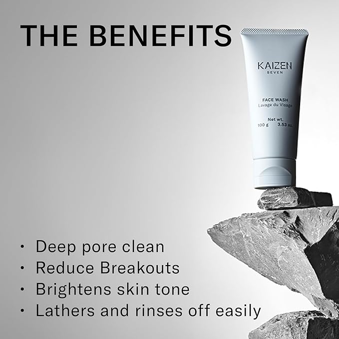 2-Step Set for Men | Made in Japan | Face Wash 100ML and Light Moisturizer 120ML-GlimoraGlow