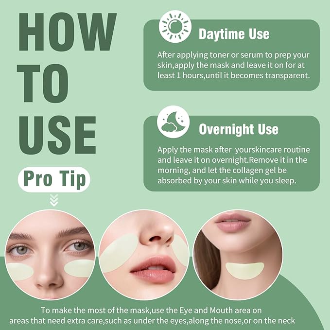 ISTON Overnight Hydrogel Face Mask for All Skin-GlimoraGlow